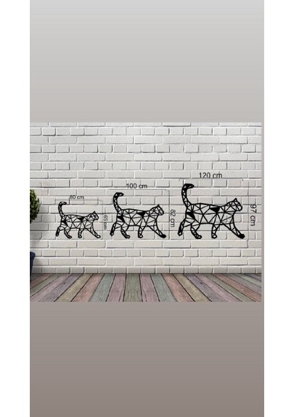 Kedi Dekorasyon Tablo