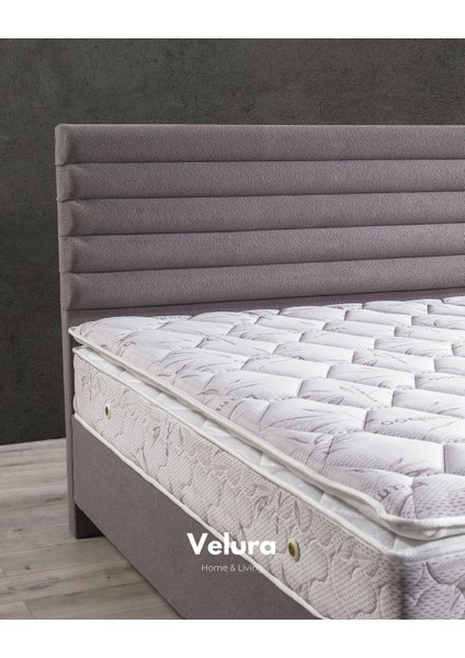 Aura Form Çift Kişilik Yatak Baza Başlık Seti (180 x 200)