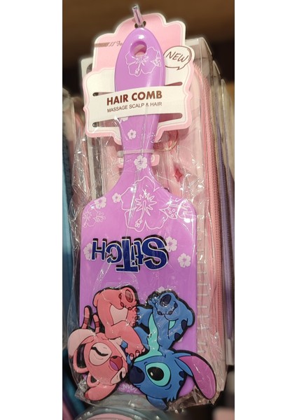 Stitch Figürlü Kız Çocuk Tarak Fırça (20CM) AD66328
