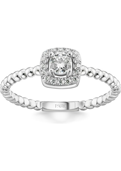 0,26 Karat Tektaş Pırlanta Yüzük