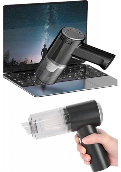 Yeni Nesil Mini Vakumlu Araç Süpürgesi El Süpürgesi Şarjlı modelleri