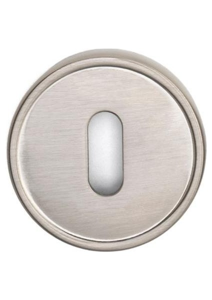 RO14 Kapı Kolu Rozeti Oda Saten Nikel Mat 52X52X11 mm