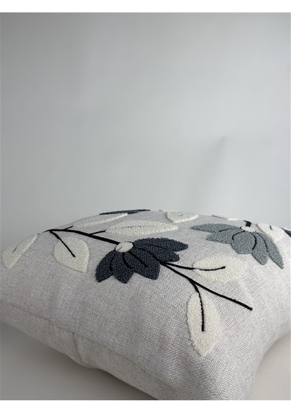 Makine Nakışlı Punch Desenli Kırlent Kılıfı PUN07– 43X43 cm fiyatları