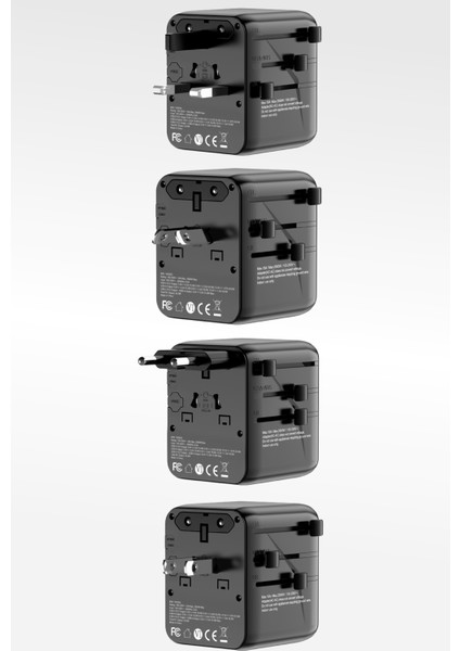 Evrensel Seyahat Adaptörü Priz Dönüştürücü Hmta-01 fırsatları