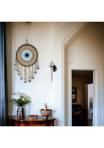 Örgülü Duvar Süsü Capucino Kahvesi Duvar Süsü Boncuklu fırsatları