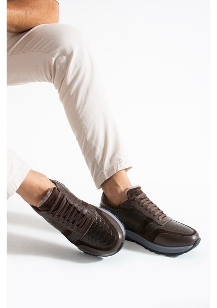 Erkek Kahverengi Günlük Hakiki Deri/süet Ayakkabı modelleri