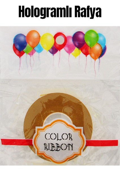 Rafya Ipi Balon Ipi Hologramlı Rafya 8mm 20 Metre Altın fiyatları