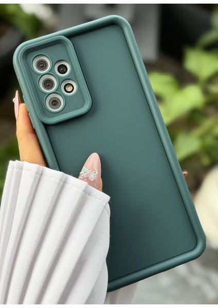 Galaxy A52 Uyumlu Mat Lansman Parmak Izi Bırakmaz Esnek Silikon Kılıf fiyatları