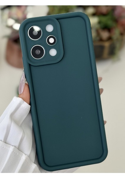 Redmi 12 Uyumlu Mat Lansman Parmak Izi Bırakmaz Esnek Silikon Kılıf