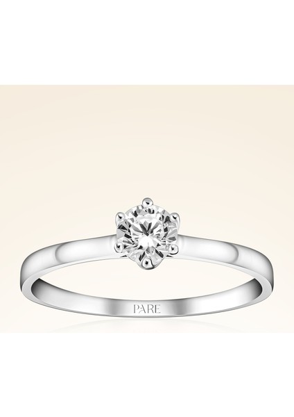 D Renk 0,30 Karat Hrd Sertifikalı Tektaş Pırlanta Yüzük fiyatları