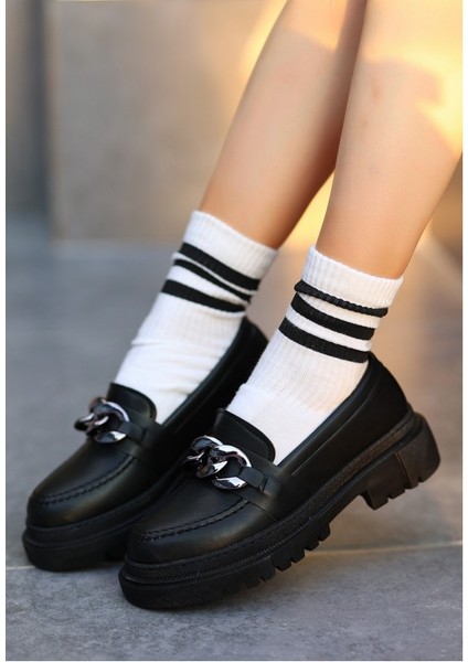 Biga Siyah Cilt Ayakkabı modelleri