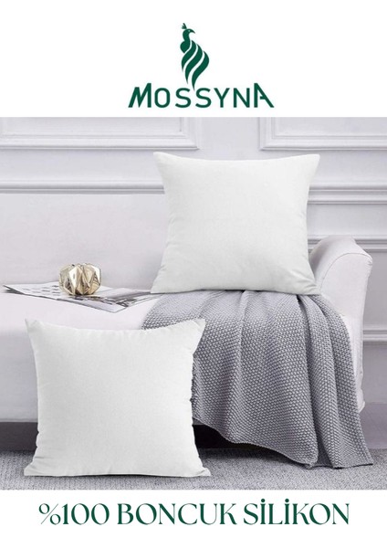 4'lü Ultra Dolgun Kırlent Iç Yastık Boncuk Silikon Farklı Ebat Seçeneği ve Yıkanabilir fırsatları