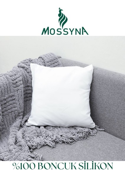 4'lü Ultra Dolgun Kırlent Iç Yastık Boncuk Silikon Farklı Ebat Seçeneği ve Yıkanabilir indirimleri