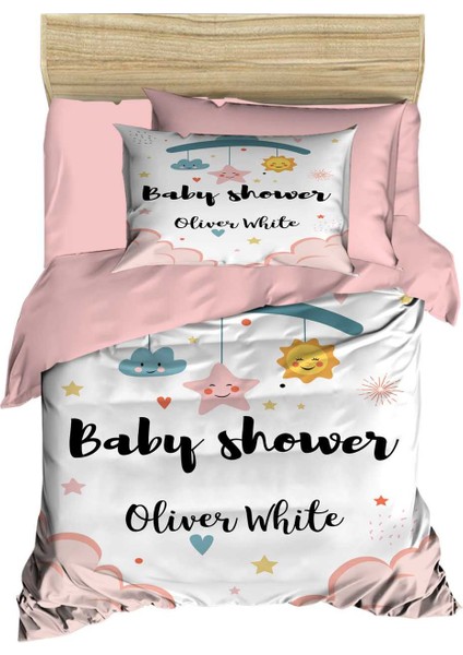 Yenidoğan Kız Bebek Nevresim Takımı &AMP;#37;100 Pamuklu Baby Shower White fiyatları