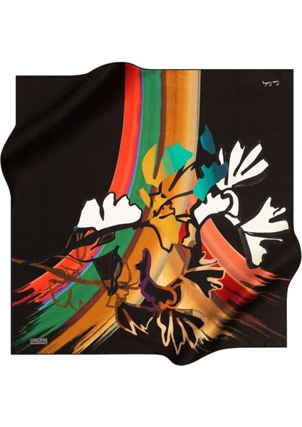 Nostalji Tivil Ipek Eşarp 7502-911