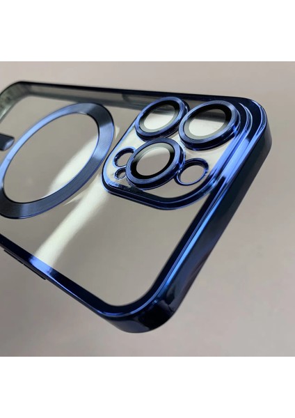 Iphone 13 Pro Uyumlu Magsafe Kenarlar Renkli Kılıf fiyatları