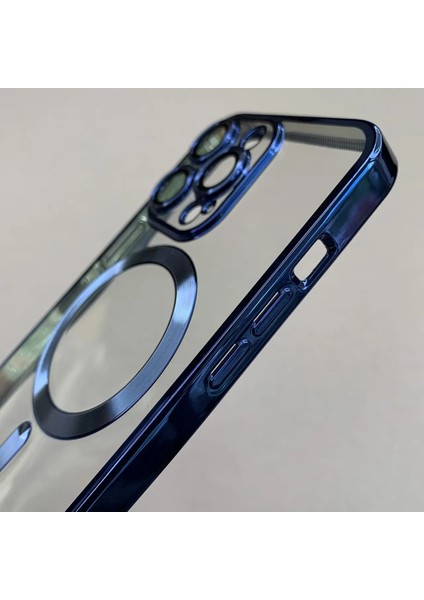 Iphone 13 Pro Uyumlu Magsafe Kenarlar Renkli Kılıf fırsatları