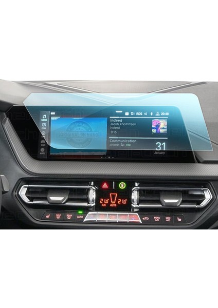 Bmw 2 Serisi Gran Coupe Uyumlu 10.25 Inç Navigasyon 9h Nano Ekran Koruyucu