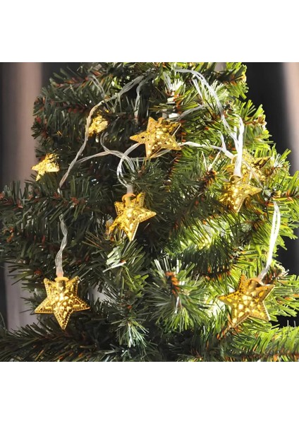 Yılbaşı Pilli LED Işık Yıldız Figürlü LED Işık 3metre Gün Işığı fiyatları