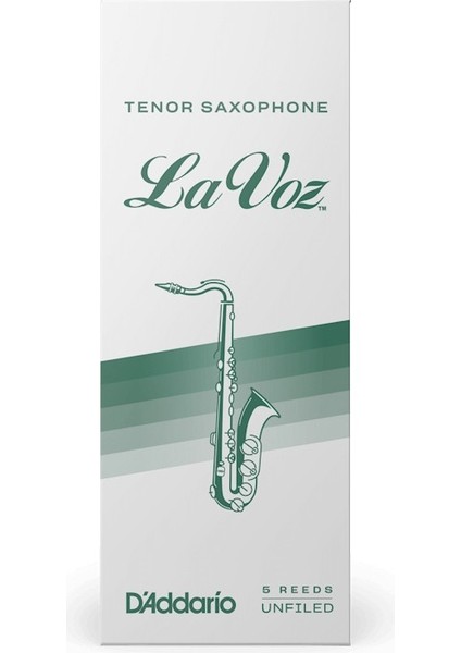 D'addario Woodwinds La Voz RKC05MH Tenor Saksafon Kamışı Medium Hard
