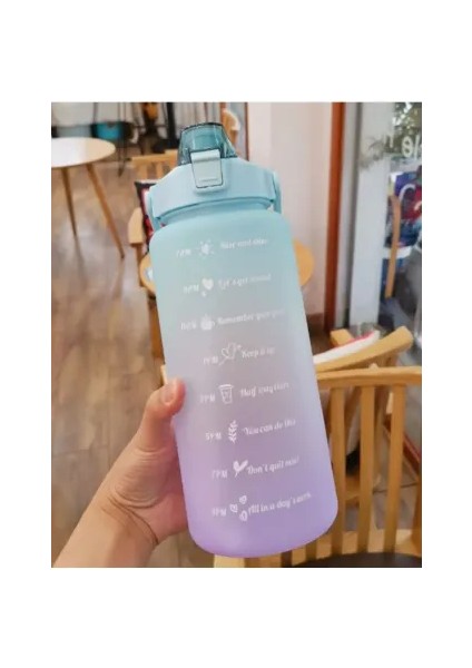 Günlük Motivasyon Su Matarası 2 Litre fırsatları