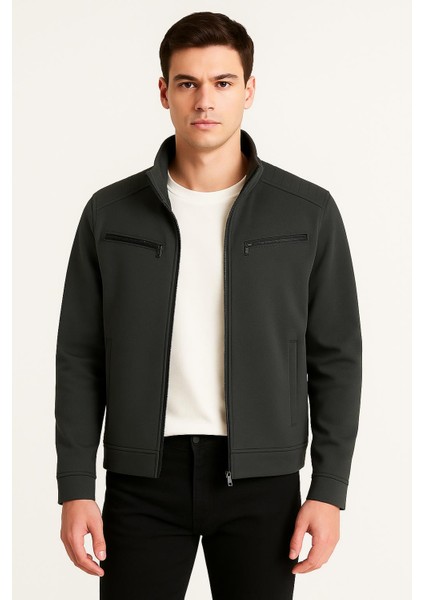 Xavir Büyük Beden Erkek Fermuarlı Mevsimlik Ceket - 7451 fiyatları