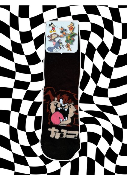 2'li Unisex Renkli Pamuklu Hediyelik Çorap modelleri