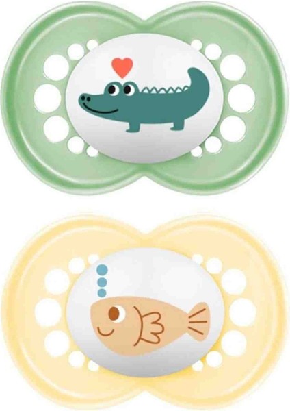 Original Ortodontik Emzik +16 Ay Timsah-Balik