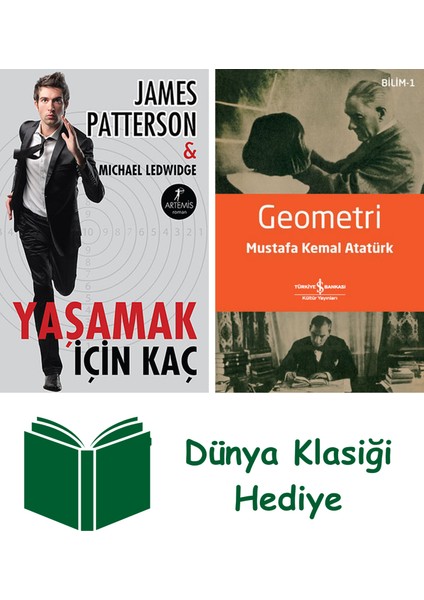 Yaşamak Için Kaç + Geometri + Dünya Klasiği Hediye