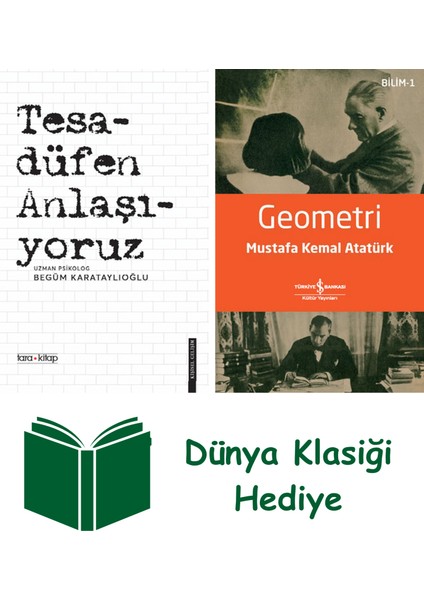 Tesadüfen Anlaşıyoruz + Geometri + Dünya Klasiği Hediye