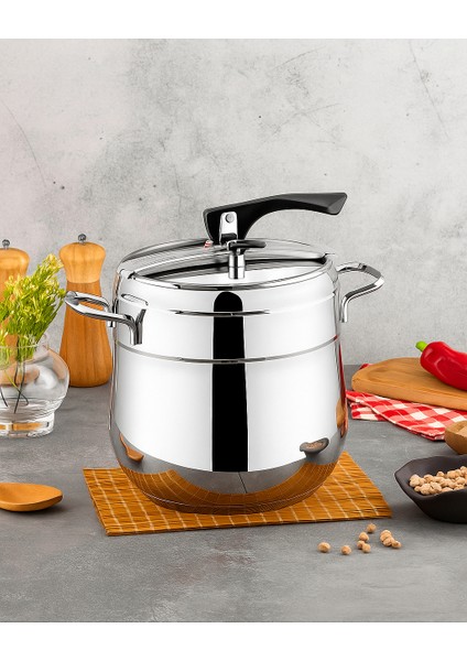 Nova 13LT. Düdüklü Tencere Seti Sade