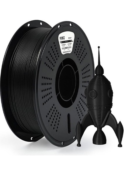 Pla+ Filament Siyah 1.75MM 1kg