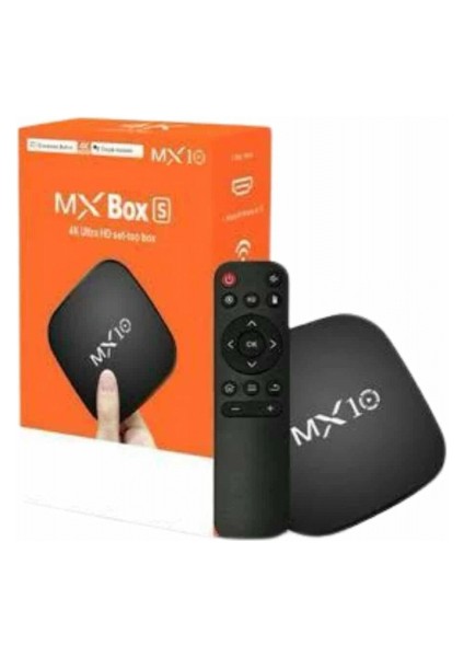 Akıllı Tv Kutusu Mx Box Android 7.1 Tv Kutusu 2.4g Wifi modelleri