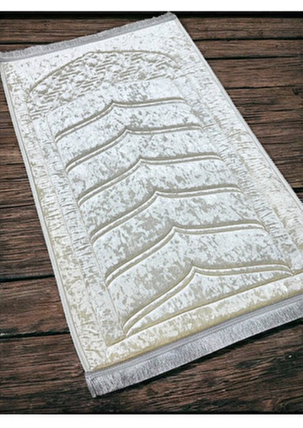 Lüks Kalın Yumuşak Peluş Kaymaz Taban Özellikli Hediyelik Çeyizlik Seccade Tesbih modelleri