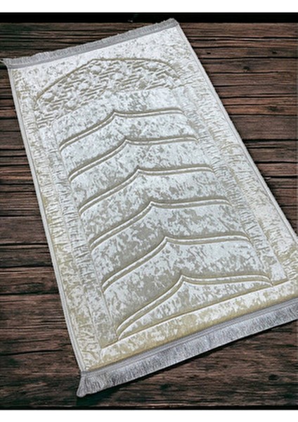 Lüks Kalın Yumuşak Peluş Kaymaz Taban Özellikli Hediyelik Çeyizlik Seccade Tesbih fırsatları