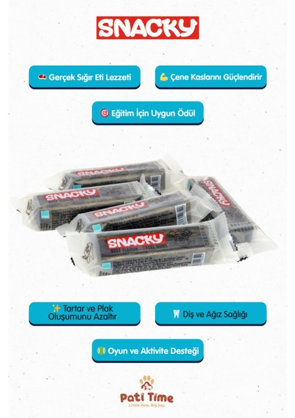 12 Adet %100 Doğal Biftekli Sığır Etli Köpek Eğitim Ödülü - 12 x 46GR fiyatları