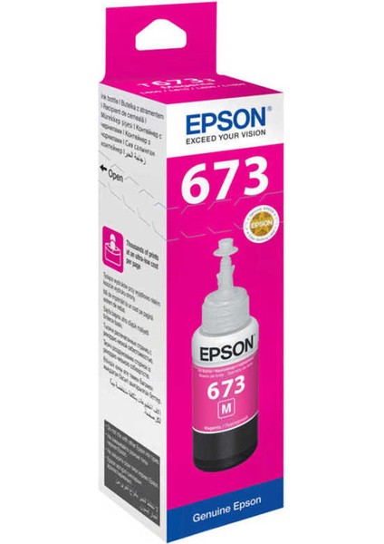 T6733-C13T67334A Kırmızı Orijinal Mürekkep-C Grade