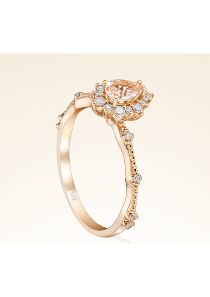 0,53 Karat Morganit Pırlanta Yüzük fırsatları