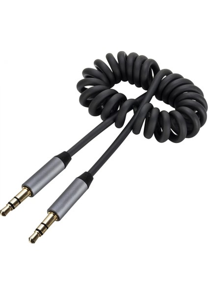 Griffin Spiral Araç Ses Aktarım Kablosu Aux Kablo 2/3MM-(5775) - ?75?87E9-3G3575 modelleri