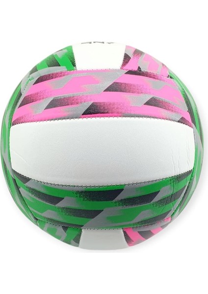 Voleybol Topu Desenli 280 gr - VB-800-YEŞİL (Lisinya)