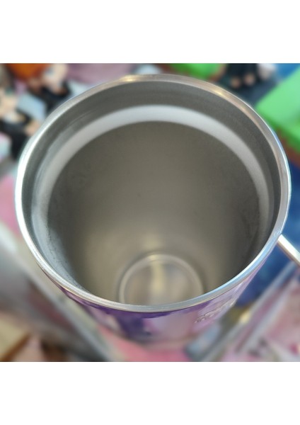 Kuromi Figürlü Paslanmaz Çelik Pipetli Bardak 500ML AD98740 modelleri