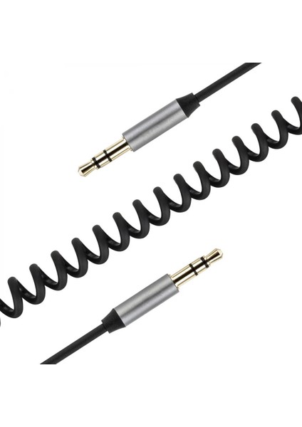 Griffin Spiral Araç Ses Aktarım Kablosu Aux Kablo 2/3MM-(5775) - ?75?87E9-3G3575 indirimleri