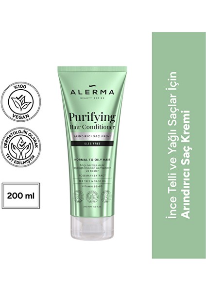 4 Adet Alerma Arındırıcı Saç Kremi 200 ml