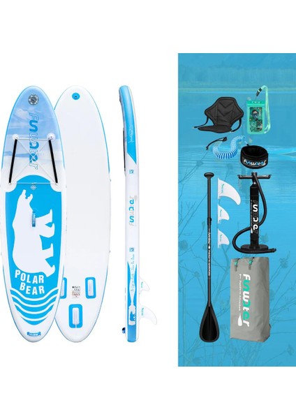 Polar Bear Şişme Sup Board/stand Up Paddle Board 320X85X15 cm fiyatları