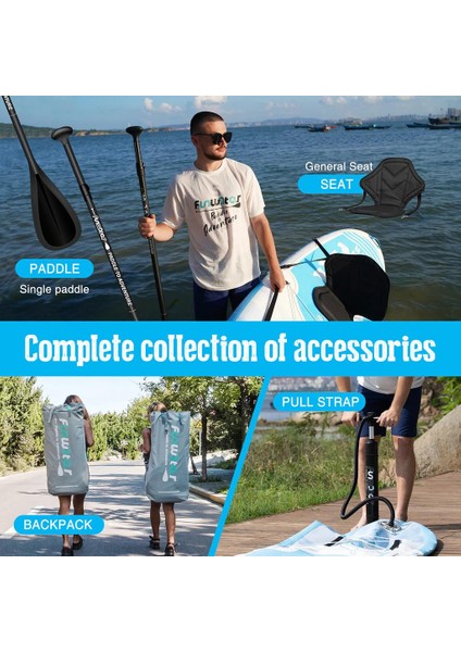 Polar Bear Şişme Sup Board/stand Up Paddle Board 320X85X15 cm