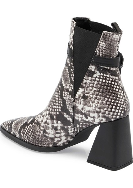 Siyah Hakiki Deri Kadın Bot - K23K1BT66860-T26