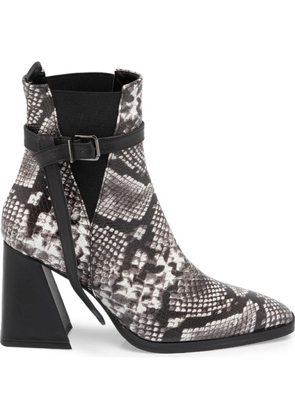 Siyah Hakiki Deri Kadın Bot - K23K1BT66860-T26