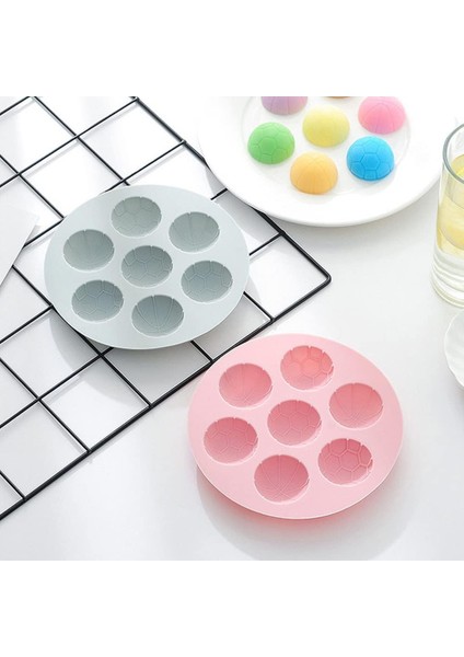 Silikon Spor Temalı Basketbol ve Futbol Topu Çikolata ve Jelibon Kalıbı 7 Li fiyatları