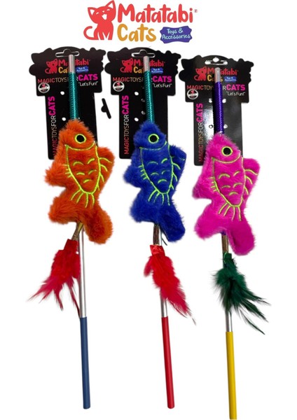 Balık Alüminyum Saplı Kedi Oltası(Matatabi,çıngırak ve Özel Hışırtı Içerir.özel Kumaş) fiyatları