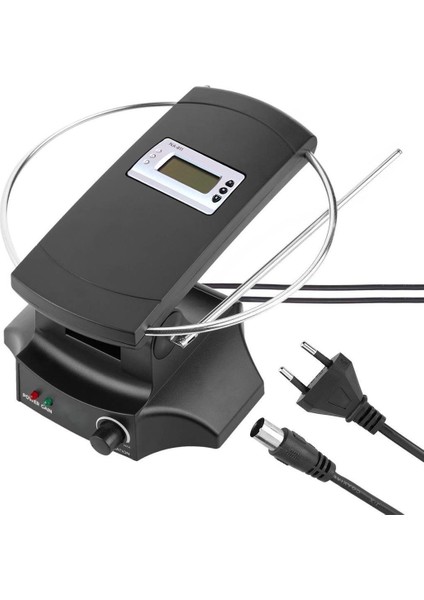 Saatli Uhf-Vhf Tv Üstü Anten Iç Mekan Tv Anteni